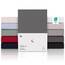 Blumtal® Premium Spannbettlaken 160x200cm Jersey - OEKO-TEX zertifiziertes Baumwoll-Spannbettlaken - Matratzenbis25cm - Anthrazit