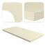 Jacobson Jersey Spannbettlaken Spannbetttuch Baumwolle Bettlaken (Topper 140-160x200 cm, Natur)