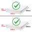 Jacobson Jersey Spannbettlaken Spannbetttuch Baumwolle Bettlaken (180x200-200x200 cm, Weiss)