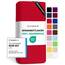 Jacobson Jersey Spannbettlaken Spannbetttuch Baumwolle Bettlaken (140x200-160x220 cm, Rot)
