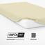 Jacobson Jersey Spannbettlaken Spannbetttuch Baumwolle Bettlaken (Premium 200x220 cm, Natur)