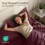 Utopia Bedding Bettwäsche-Set für King-Size-Bett, 4-teilig, gebürstete Mikrofaser, schrumpft und lichtbeständig, pflegeleicht (King-Size, Burgunderrot)