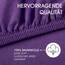 CelinaTex Jersey Spannbettlaken Lucina für Kids Doppelpack 60x120-70x140cm lila 100% Baumwolle gekämmt superweich Spannbettbezug, Leintuch, Bettlaken, elastisch, Strech, Oeko-Tex
