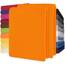 CelinaTex Jersey Topper Spannbettlaken Lucina Doppelpack 90x200-100x200cm orange 100% Baumwolle gekämmt bis 12cm Matratzenhöhe Spannbettbezug, Leintuch, Bettlaken, elastisch, Strech, Oeko-Tex