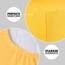 CelinaTex Jersey Topper Spannbettlaken Lucina Doppelpack 140x200-160x200cm mais gelb 100% Baumwolle gekämmt bis 12cm Matratzenhöhe Spannbettbezug, Leintuch, Bettlaken, elastisch, Strech, Oeko-Tex