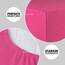 CelinaTex Jersey Spannbettlaken Lucina 140x200-160x200cm pink 100% Baumwolle gekämmt bis 26cm Matratzenhöhe Spannbettbezug, Leintuch, Bettlaken, elastisch, Strech, Oeko-Tex