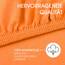 CelinaTex Jersey Spannbettlaken Lucina 140x200-160x200cm orange 100% Baumwolle gekämmt bis 26cm Matratzenhöhe Spannbettbezug, Leintuch, Bettlaken, elastisch, Strech, Oeko-Tex
