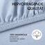 CelinaTex Jersey Topper Spannbettlaken Lucina Doppelpack 180x200-200x200cm Aqua blau 100% Baumwolle gekämmt bis 12cm Matratzenhöhe Spannbettbezug, Leintuch, Bettlaken, elastisch, Strech, Oeko-Tex