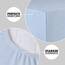 CelinaTex Jersey Spannbettlaken Lucina 200x200-200x220cm Aqua blau 100% Baumwolle gekämmt bis 26cm Matratzenhöhe Spannbettbezug, Leintuch, Bettlaken, elastisch, Strech, Oeko-Tex