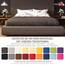 CelinaTex Jersey Topper Spannbettlaken Lucina 200x200-200x220cm dunkel grau 100% Baumwolle gekämmt bis 12cm Matratzenhöhe Spannbettbezug, Leintuch, Bettlaken, elastisch, Strech, Oeko-Tex