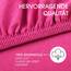 CelinaTex Jersey Spannbettlaken Lucina 180x200-200x200cm pink 100% Baumwolle gekämmt bis 26cm Matratzenhöhe Spannbettbezug, Leintuch, Bettlaken, elastisch, Strech, Oeko-Tex
