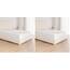 Amazon Basics Jersey Spannbettlaken, 100% Baumwolle, Spannbetttuch - Matratzenhöhe bis 30 cm, 80 x 200 cm, Weiß (Packung mit 2)