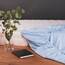 Blumtal® Basics Spannbettlaken 80x160-180 cm Jersey - Bettlaken für Kinder aus 100% Baumwolle - Oeko-TEX zertifiziertes Spannbettlaken für Beistellbett/Kinderbett - Hellblau