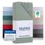 Blumtal® Basics Spannbettlaken für Topper 90x190 cm Jersey - Bettlaken 90x190 cm aus 100% Baumwolle - Oeko-TEX zertifiziertes Spannbetttuch 90x190 cm - Topper Bettlaken 90x190 - Summergreen - Grün