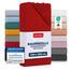 Blumtal® Basics Spannbettlaken 100x200cm Jersey - Bettlaken 100x200cm aus 100% Baumwolle - Oeko-TEX zertifiziertes Spannbetttuch 100x200cm - Matratzenbezug 100x200cm - Leintuch - Bettbezug - Rot