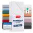 Blumtal® Basics Spannbettlaken 120x200cm Jersey - Bettlaken aus 100% Baumwolle - Oeko-TEX zertifiziertes Spannbetttuch - Matratzenbezug 120x200cm - Bettbezug - Leintuch - Weiß