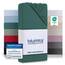 Blumtal® Baumwolle Spannbettlaken 140x200cm Basics Jersey im 2er Set - Oeko-TEX zertifiziertes Spannbetttuch 140x200cm - Matratzenbezug 140x200 - Leintuch 140x200 - Silver Pine