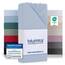 Blumtal® Basics Spannbettlaken 140x200cm Jersey im 2er Set - Spannbettlaken 140x200cm Baumwolle - Oeko-TEX zertifiziertes Bettlaken 140x200 Baumwolle - Spannleintuch 140x200 - Leintuch - Hellblau