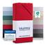Blumtal Basics Spannbettlaken - Baumwolle - Oeko-TEX zertifiziertes Spannbetttuch - Matratzenbezug - Leintuch - Bettbezug - Rot 140x200cm