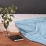 Blumtal® Baumwolle Spannbettlaken 160x200cm Basics Jersey im 2er Set - Bettbezug 160x200 cm - Oeko-TEX zertifiziertes Spannbetttuch 160x200cm - Matratzenbezug 160x200- Leintuch 160x200- Dusk Blue