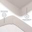 Blumtal® Basics Spannbettlaken Topper 180x200cmJersey im 2er Set - Bettlaken 180x200cm aus 100% Baumwolle - Oeko-TEX zertifiziertes Spannbetttuch 180x200 - Topper Laken - Moonlight Grey - Grau
