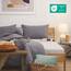 Blumtal Luxus Spannbettlaken 180x200cm Boxspringbett 2er Set bis 40cm Höhe - Oeko-Tex Zertifizierte Baumwoll Bettlaken 180x200 Boxspringbett - Spannbettlaken 180x200cm Baumwolle - Moonlight Grey