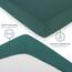 Blumtal® Baumwolle Spannbettlaken 180x200cm Basics Jersey im 2er Set - Bettbezug 180x200 cm - Oeko-TEX zertifiziertes Spannbetttuch 180x200cm - Matratzenbezug 180x200- Leintuch 180x200- Silver Pine