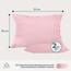 Kissenbezug 50x70 Rosa 2er Set Mikrofaser Oeko-TEX Zertifiziert Dreamzie - Kopfkissenbezug 50x70 Weich