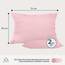 Kissenbezug 50x75 Rosa 2er Set Mikrofaser Oeko-TEX Zertifiziert Dreamzie - Kopfkissenbezug 50x75 Weich