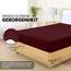Utopia Bedding - Spannbettlaken 200x200cm - Burgunderrot - Gebürstete Polyester-Mikrofaser Spannbetttuch - 35 cm Tiefe Tasche