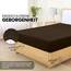 Utopia Bedding - Spannbettlaken 140x200cm - Braun - Gebürstete Polyester-Mikrofaser Spannbetttuch - 35 cm Tiefe Tasche