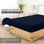Utopia Bedding - Spannbettlaken 200x200cm - Marineblau - Gebürstete Polyester-Mikrofaser Spannbetttuch - 35 cm Tiefe Tasche