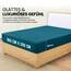 Utopia Bedding - Spannbettlaken 160x200cm - Denim Blau - Gebürstete Polyester-Mikrofaser Spannbetttuch - 35 cm Tiefe Tasche