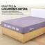 Utopia Bedding - Spannbettlaken 90x200cm - Lavendel - Gebürstete Polyester-Mikrofaser Spannbetttuch - 35 cm Tiefe Tasche
