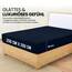 Utopia Bedding - Spannbettlaken 200x200cm - Marineblau - Gebürstete Polyester-Mikrofaser Spannbetttuch - 35 cm Tiefe Tasche