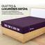 Utopia Bedding - Spannbettlaken 160x200cm - Lila - Gebürstete Polyester-Mikrofaser Spannbetttuch - 35 cm Tiefe Tasche