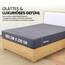 Utopia Bedding - Spannbettlaken 180x200cm - Grau - Gebürstete Polyester-Mikrofaser Spannbetttuch - 35 cm Tiefe Tasche