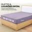 Utopia Bedding - Spannbettlaken 160x200cm - Lavendel - Oeko-Tex Zertifiziertes Gebürstete Polyester-Mikrofaser Spannbetttuch - 35 cm Tiefe Tasche