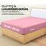 Utopia Bedding - Spannbettlaken 90x200cm - Rosa - Gebürstete Polyester-Mikrofaser Spannbetttuch - 35 cm Tiefe Tasche