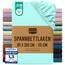 Utopia Bedding - Spannbettlaken 90x200cm - Spa Blau - Gebürstete Polyester-Mikrofaser Spannbetttuch - 35 cm Tiefe Tasche