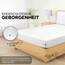 Utopia Bedding - Topper Spannbettlaken 160x200cm - Weiß - Oeko-Tex Zertifiziertes Gebürstete Polyester-Mikrofaser Spannbetttuch - 15 cm Tiefe Tasche