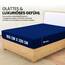 Utopia Bedding - Spannbettlaken 160x200cm - Royal Blau - Gebürstete Polyester-Mikrofaser Spannbetttuch - 35 cm Tiefe Tasche