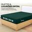 Utopia Bedding - Spannbettlaken 90x200cm - Smaragd Grün - Gebürstete Polyester-Mikrofaser Spannbetttuch - 35 cm Tiefe Tasche