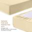 Utopia Bedding - 2er Set Spannbettlaken 160x200cm - Beige - Oeko-Tex Zertifiziertes - Gebürstete Mikrofaser Spannbetttuch - 35 cm Tiefe Tasche