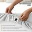Utopia Bedding - 2er Set Spannbettlaken 180x200cm - Weiß - Oeko-Tex Zertifiziertes - Gebürstete Mikrofaser Spannbetttuch - 35 cm Tiefe Tasche