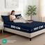 Utopia Bedding - 2er Set Spannbettlaken 160x200cm - Marineblau - Oeko-Tex Zertifiziertes - Gebürstete Mikrofaser Spannbetttuch - 35 cm Tiefe Tasche