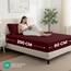 Utopia Bedding - 2er Set Spannbettlaken 90x200cm - Burgunderrot - Oeko-Tex Zertifiziertes - Gebürstete Mikrofaser Spannbetttuch - 35 cm Tiefe Tasche