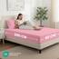Utopia Bedding - 2er Set Spannbettlaken 90x200cm - Rosa - Oeko-Tex Zertifiziertes - Gebürstete Mikrofaser Spannbetttuch - 35 cm Tiefe Tasche