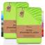 NatureMark 2er Pack Jersey Spannbettlaken, Spannbetttuch 100% Baumwolle in vielen Größen und Farben MARKENQUALITÄT ÖKOTEX Standard 100 | 120x200 cm - Apfel grün