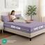 Utopia Bedding - 2er Set Spannbettlaken 140x200cm - Lavendel - Oeko-Tex Zertifiziertes - Gebürstete Mikrofaser Spannbetttuch - 35 cm Tiefe Tasche